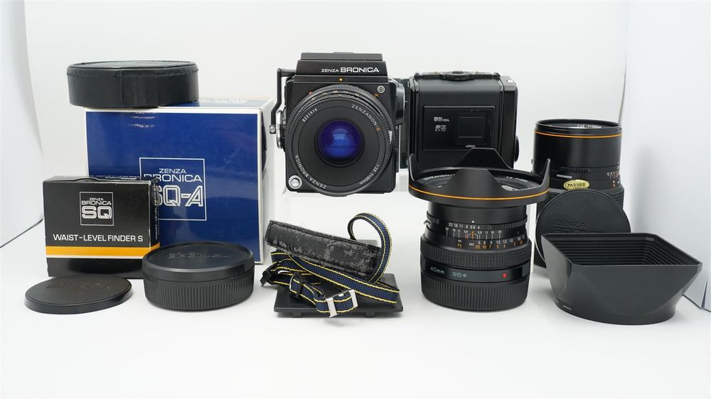 Bronica SQ-A mit AE-Prismensucher S SQ-A + très bien (267521