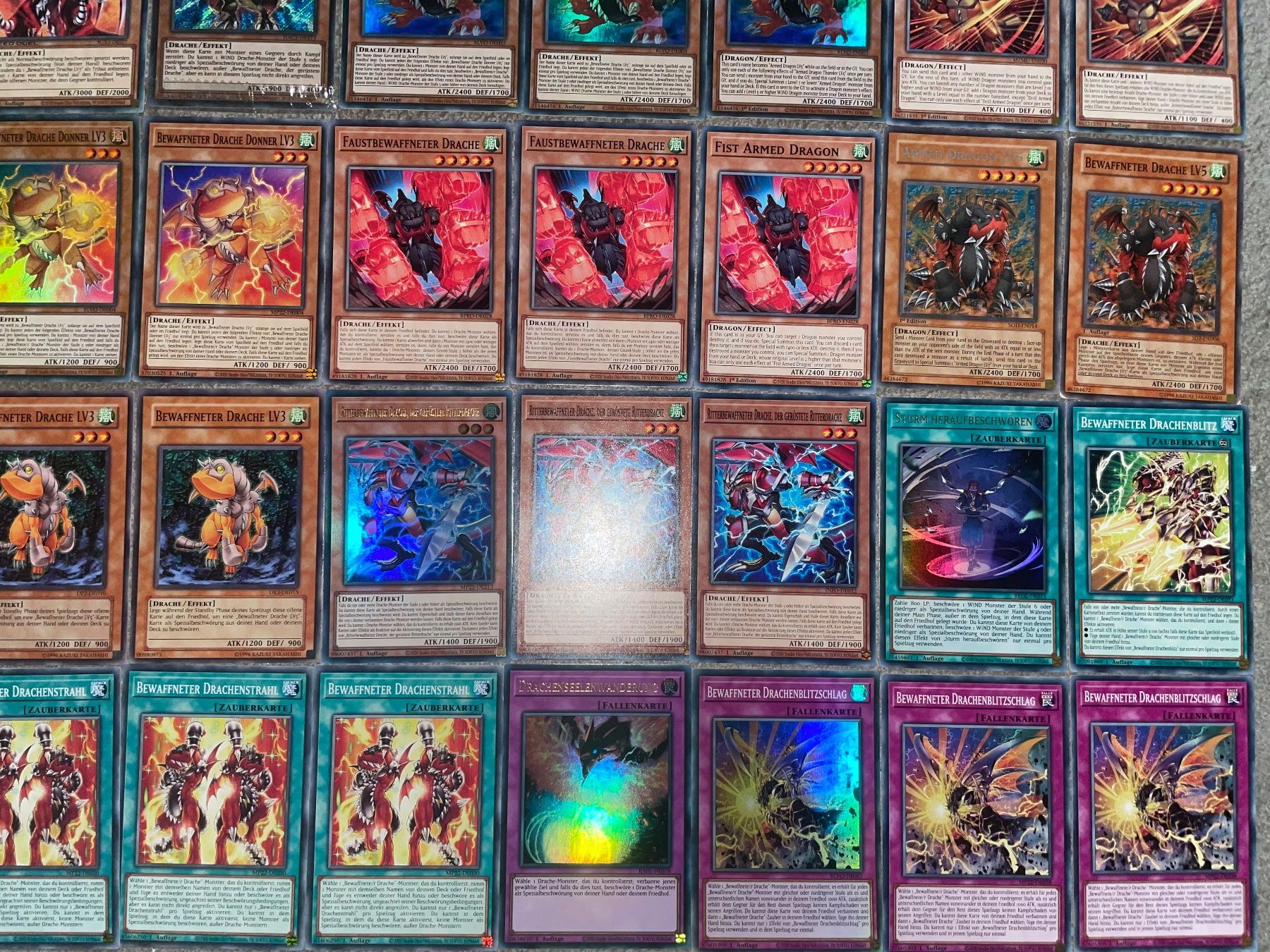 Yugioh Carte collezionabili: YuGiOh Neu Bewaffneter Drache Deck – Nuovo (secondo la descrizione) da Altstätten SG venduto da ChangeMaker 4