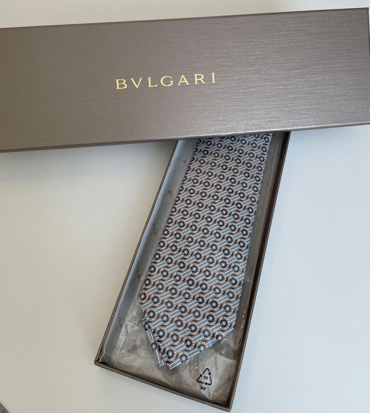Bulgari Cravatte: Bulgari Krawatte (100% Seide) – Nuovo e nell'imballaggio originale da Basel venduto da Ch2005 6