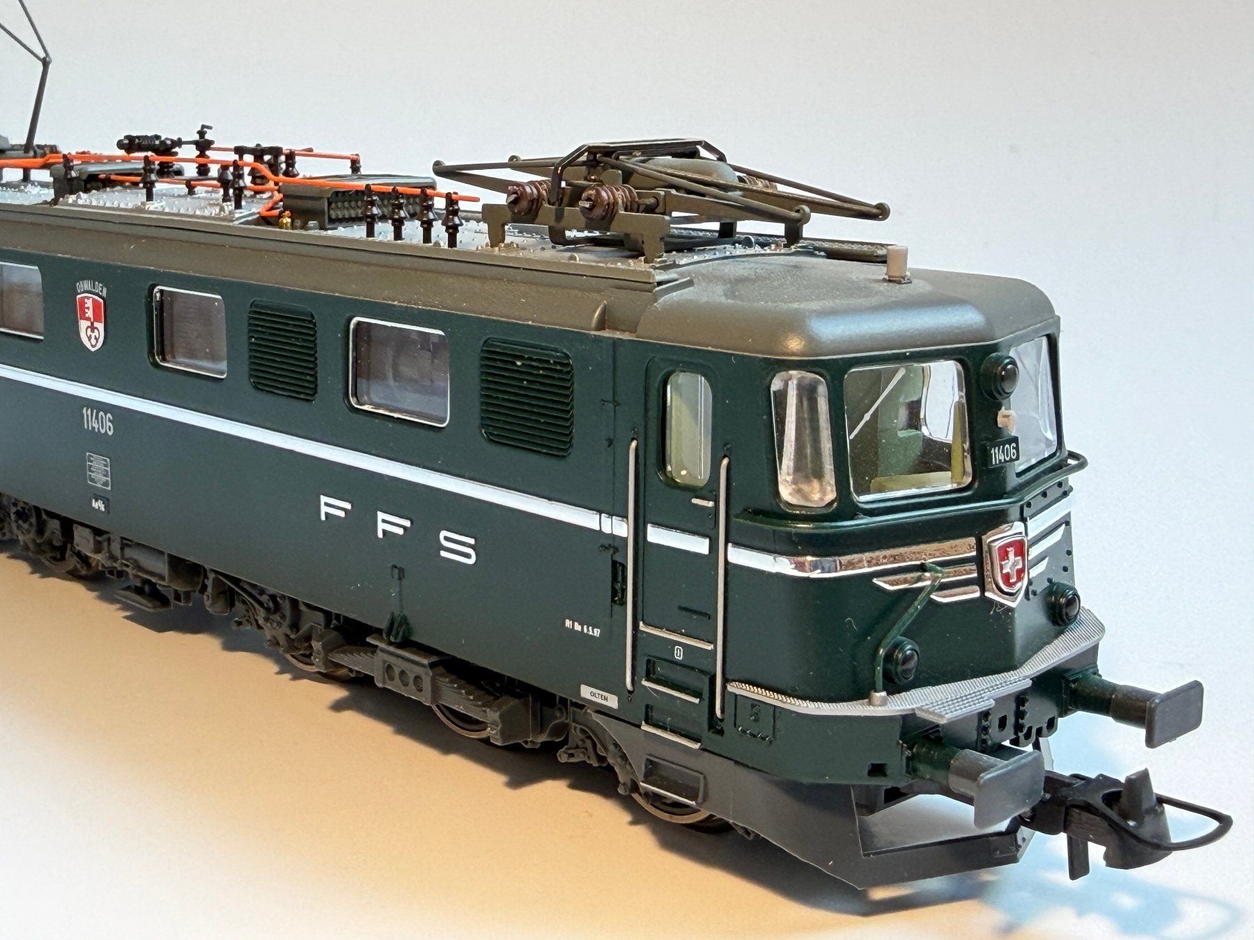 Roco Modelleisenbahnen: Ae 6/6 Obwalden AC digital – Gebraucht aus winterthur von felix27 1