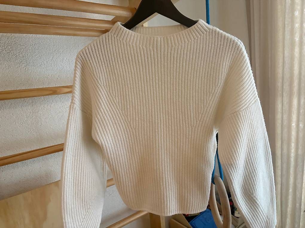 Massimo Dutti Maglioni & Felpe: Massimo Dutti Strickpullover, creme weiss, Gr. S, Top! – Usato da zürich venduto da irinam