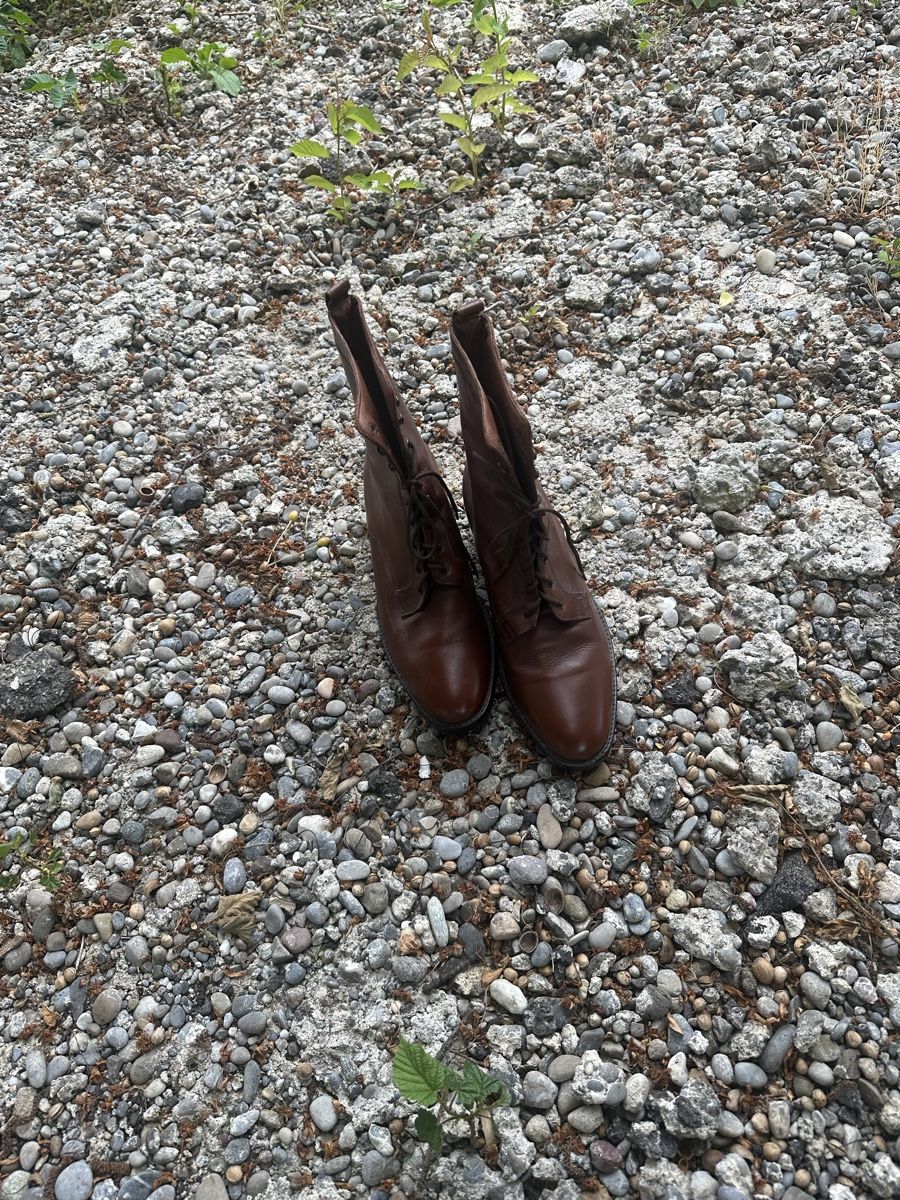 Chaussures femmes: Braune Leder Stiefeletten, Grösse 39 – Neuf (Voir description) à Wettingen par Northernlights001