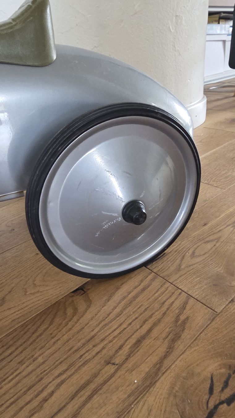 Veicoli per bambini: Retro Rutschauto Silber – Usato da Dietikon venduto da alanda01 5
