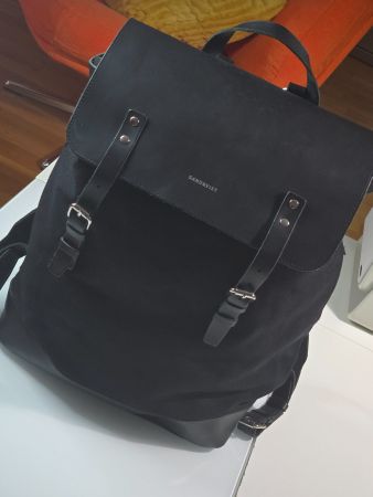 Sandqvist Hege Black Rucksack