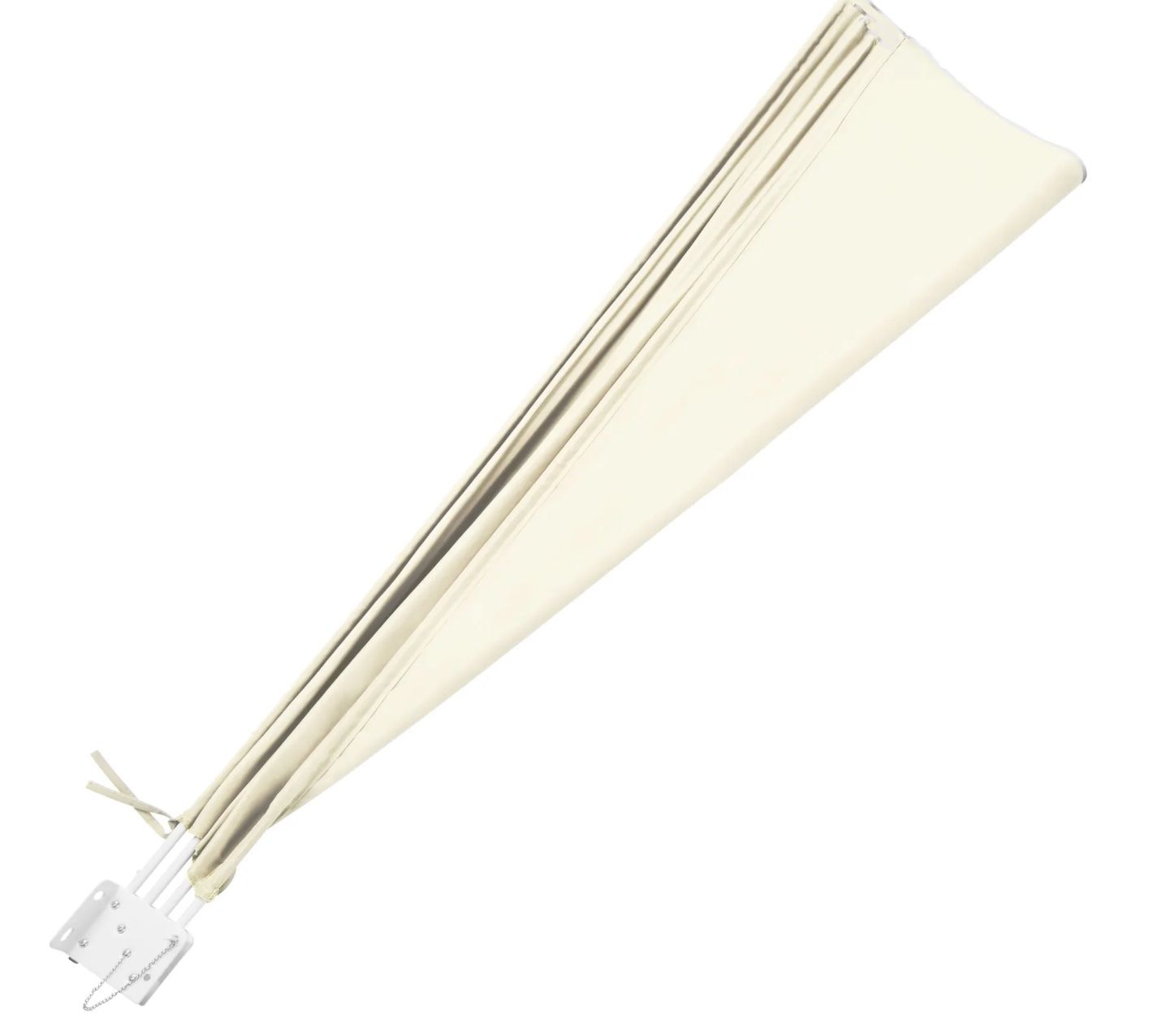 Paravents: Balkonfächer beige Stahl&Polyester,klappbar, 140x7,5x140cm – Neu und originalverpackt aus Necker von liq24 2