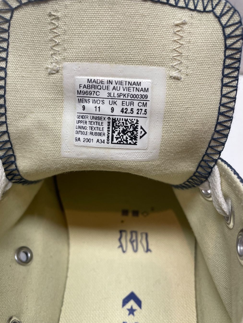 Converse Scarpe da uomo: dunkelblaue Converse in Grösse 42.5 – Nuovo (secondo la descrizione) da Wolfhausen venduto da Mawere 1