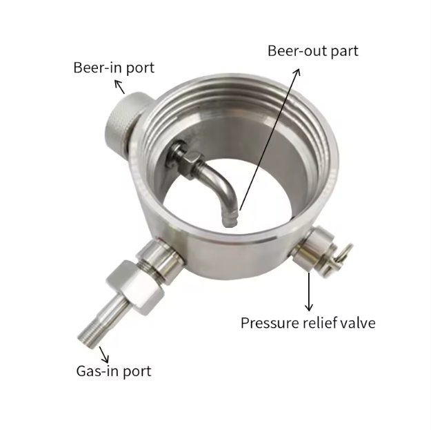 Bicchieri, Caraffe & Bottiglie: Growler de 2L inoxydable et isolé – Nuovo e nell'imballaggio originale da Romont FR venduto da Garcimat 3