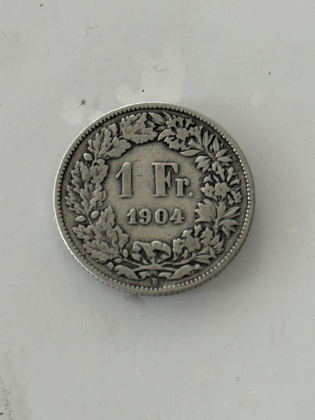 Tutti le monete: 1 Franken 1904  Rar – Usato da Wallisellen venduto da SWISS_SILVER1