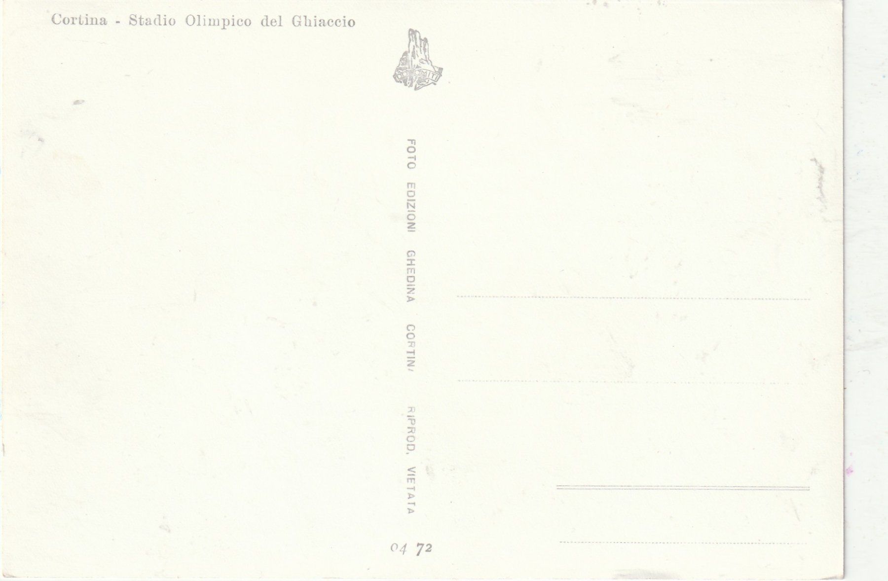 Cartoline postali: Cortina Olympia Stadion – Usato da Lumbrein venduto da made02 1
