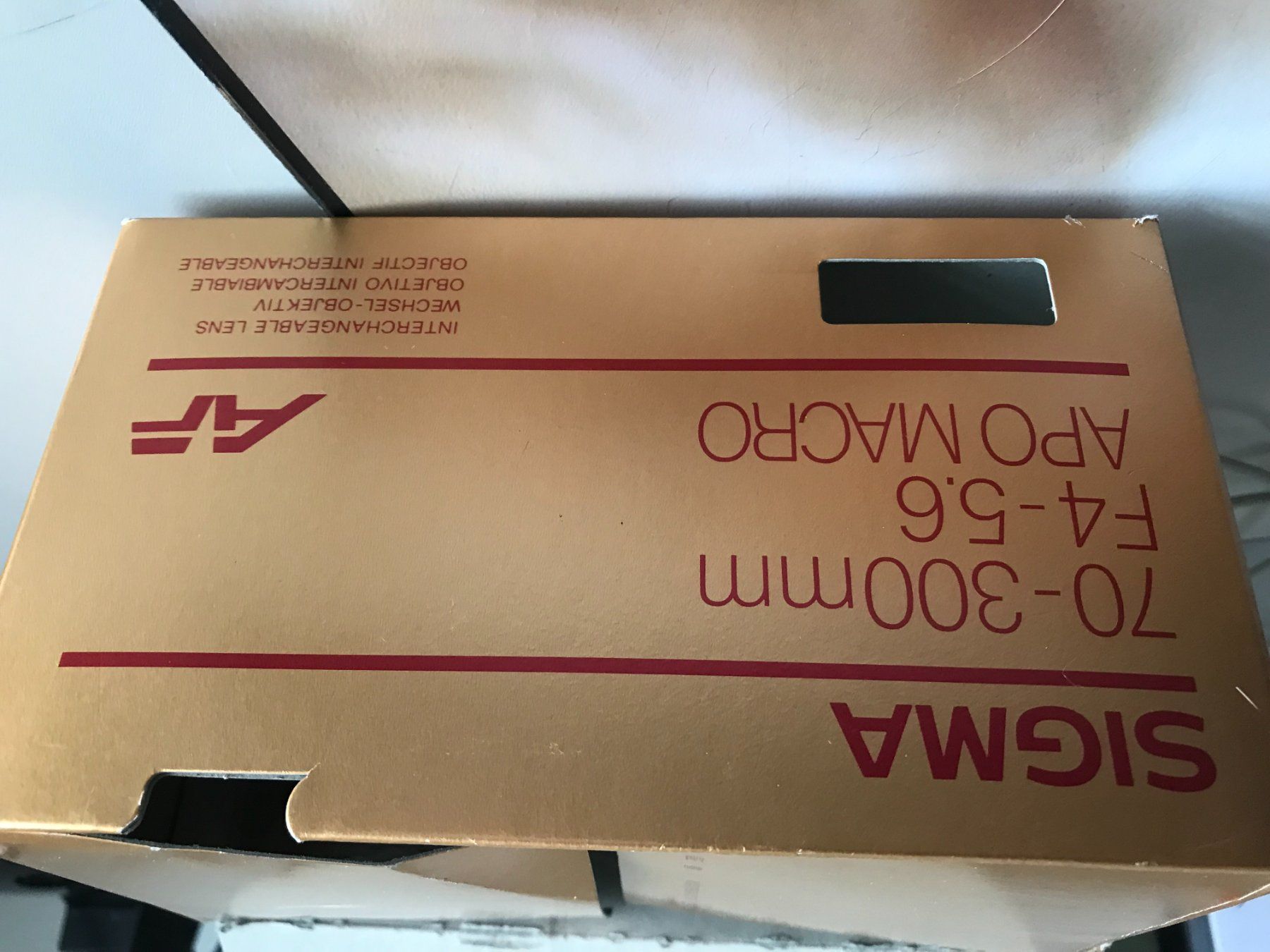 Sigma Objektive: SIGMA Teleobjektiv 70x300 – Gebraucht aus Kleindöttingen von Schlangelilly