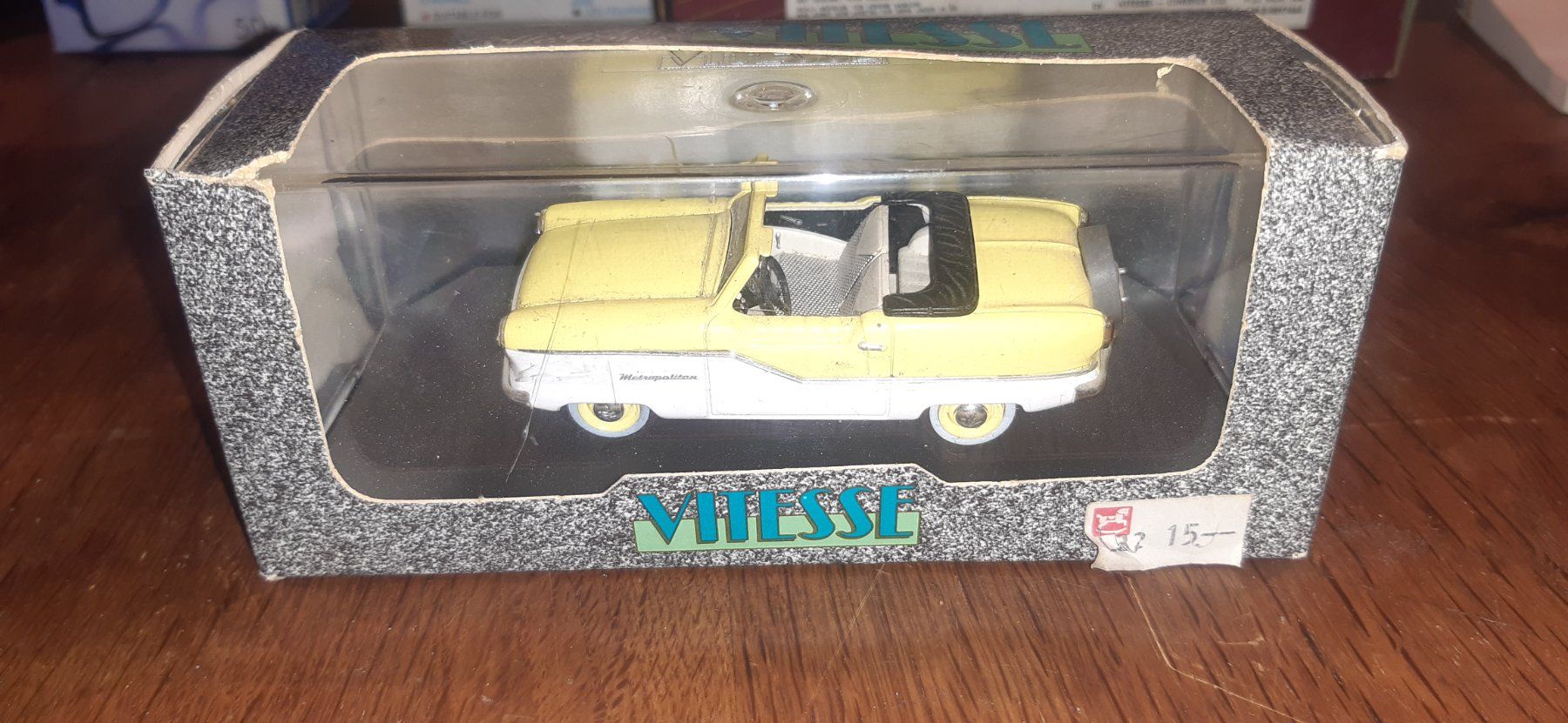 Vitesse Modellini d'auto: Nash Metropolitan 1959 1:43 VITESSE – Usato da Fehraltorf venduto da STEMAC01TK