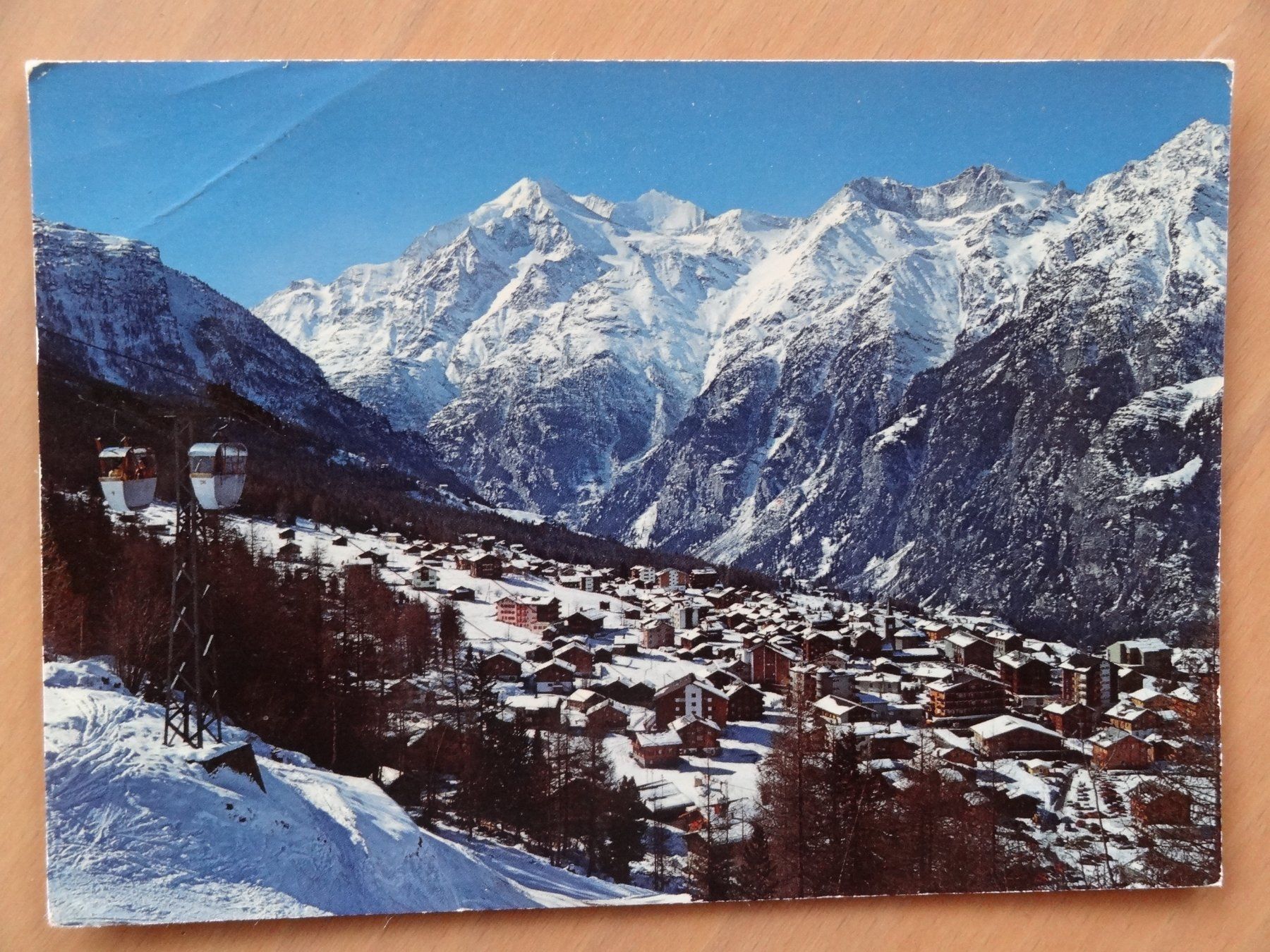 Cartoline postali: Grächen - Wallis - 1976 – Usato da St Léonard venduto da Riglin