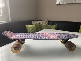 SKATEBOARD bunt ,   Ca 56. cm