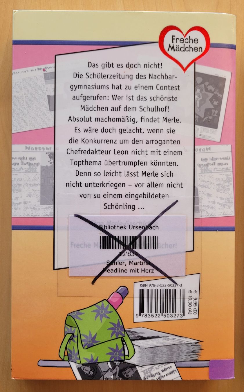Libri: 4x Freche Mädchen - freche Bücher! ab 12 J. – Usato da Madiswil venduto da Laubfleck 3