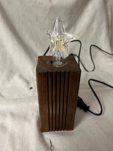 Lampade: Tischlampe Holz Deko LED 230V – Nuovo (secondo la descrizione) da Naters venduto da juveman 2