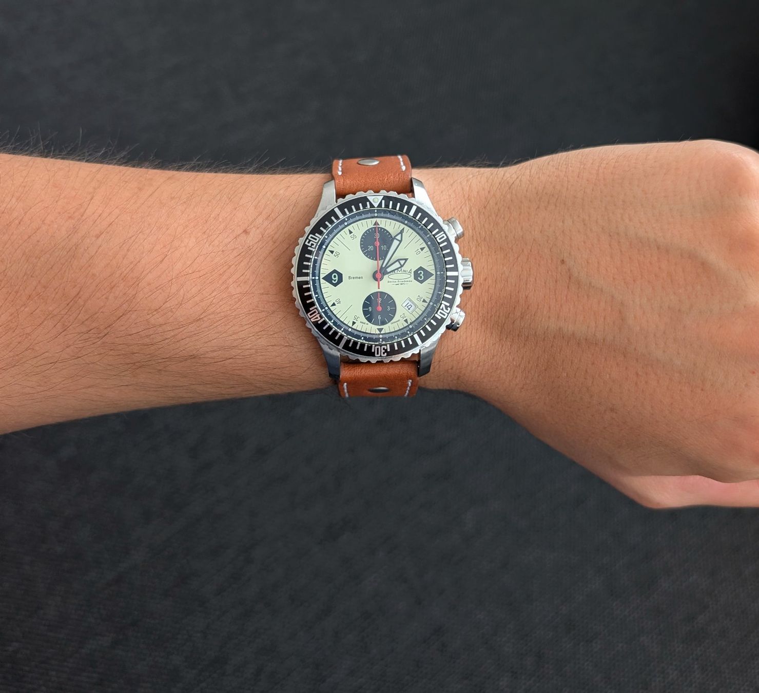 Uhren: Askania Berlin - Chronograph – Gebraucht aus Mettmenstetten von monotoner 3