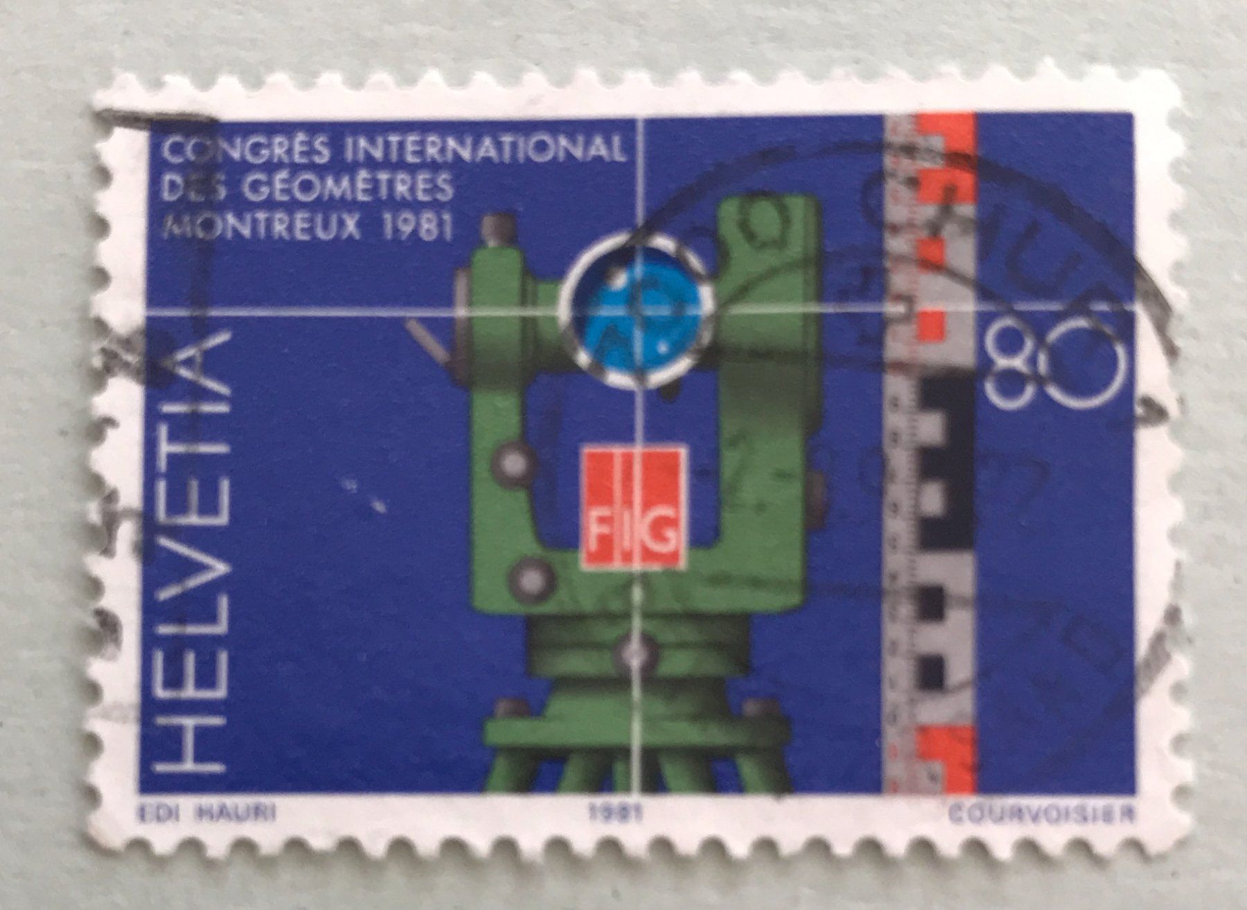 Tutti i francobolli: Nr.652 mit Stempel Engineering Kongress 1981    – Usato da Aarau venduto da Billa007