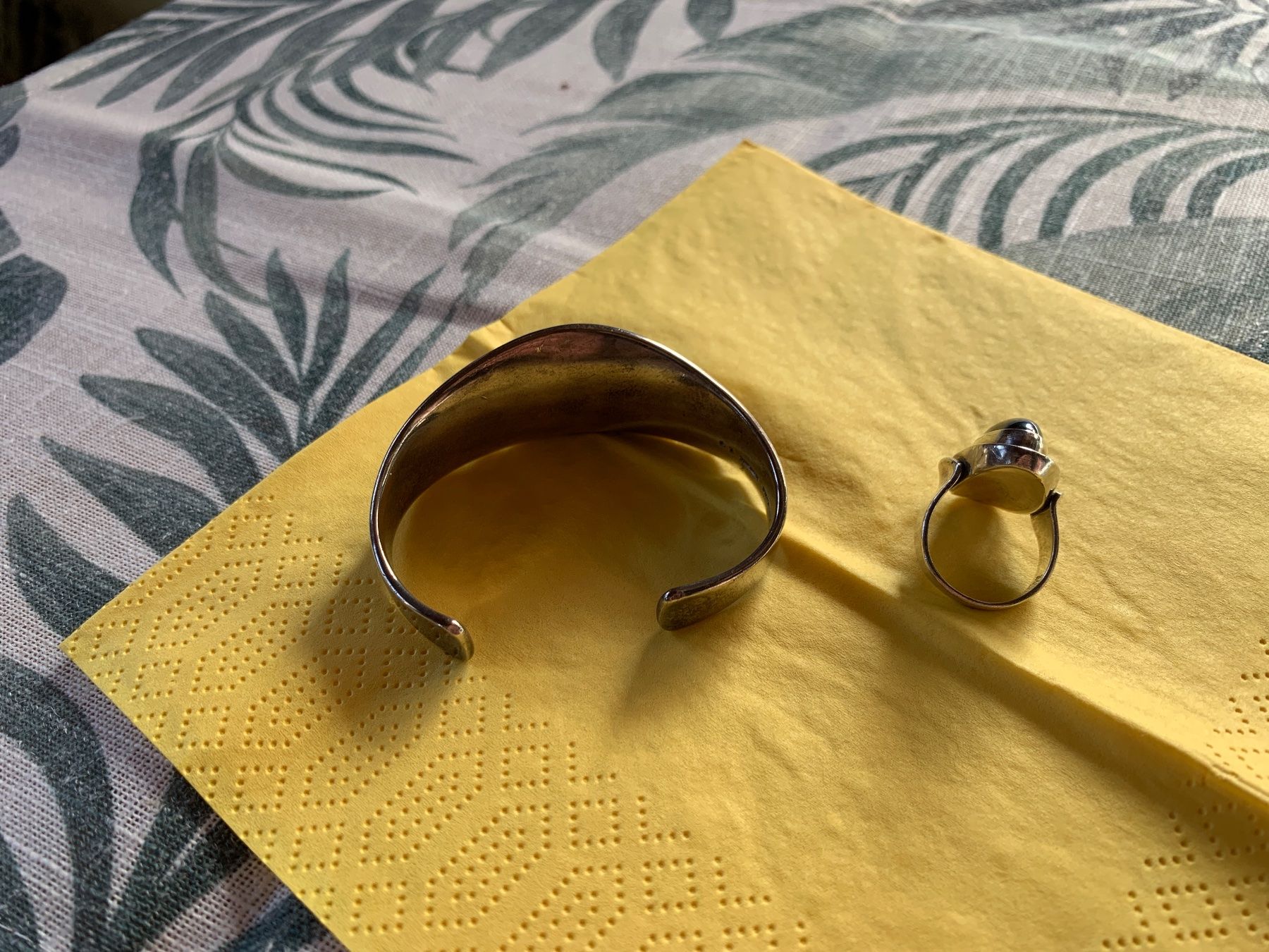 Sonstiger Schmuck: Armreif und Ring in Silber von Dänemark – Gebraucht aus Malix von Bigbonsay 1