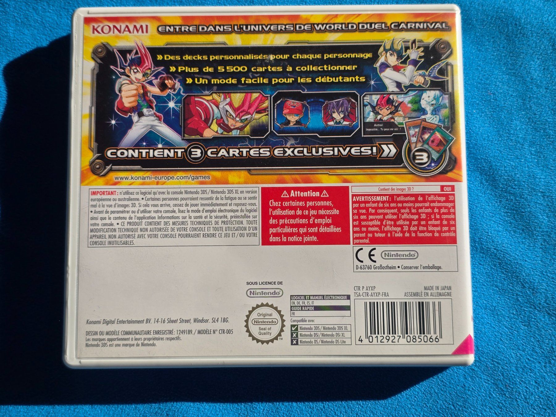 Spiele: Yu-Gi-Oh!  Nintendo 3DS – Gebraucht aus versoix von moonkey02 2