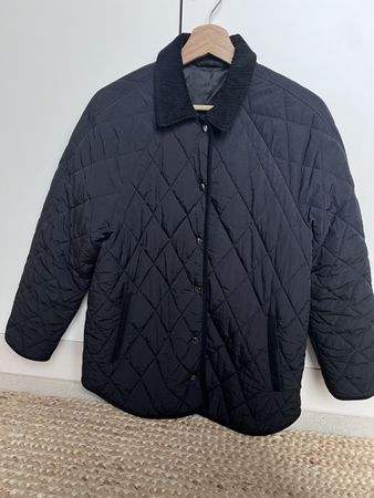 Steppjacke & Other Stories Quilted Jacket Black Size 36