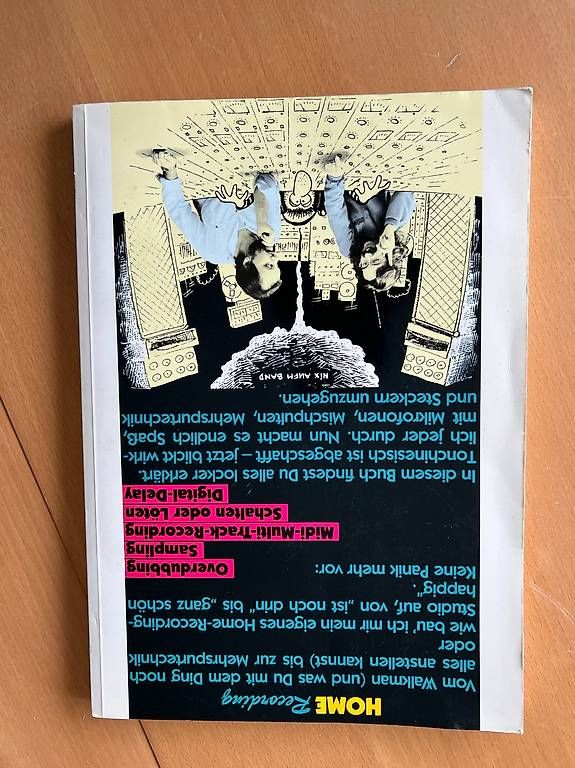 Libri: Fachbuch Homerecording (1986) – Usato da Langenthal venduto da Walch 1