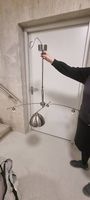 lampe suspendue avec 4 globes métal NEUVE