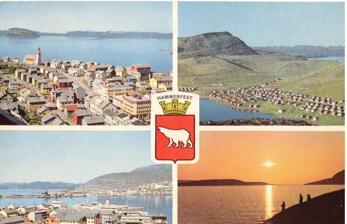 Cartoline postali: Hammerfest 1969 – Usato da Richterswil venduto da solalex