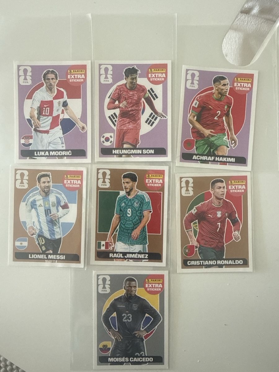 Panini Carte collezionabili: 7 Extra Sticker WM 2026 Sammlung – Nuovo (secondo la descrizione) da Waldkirch venduto da Doreen3