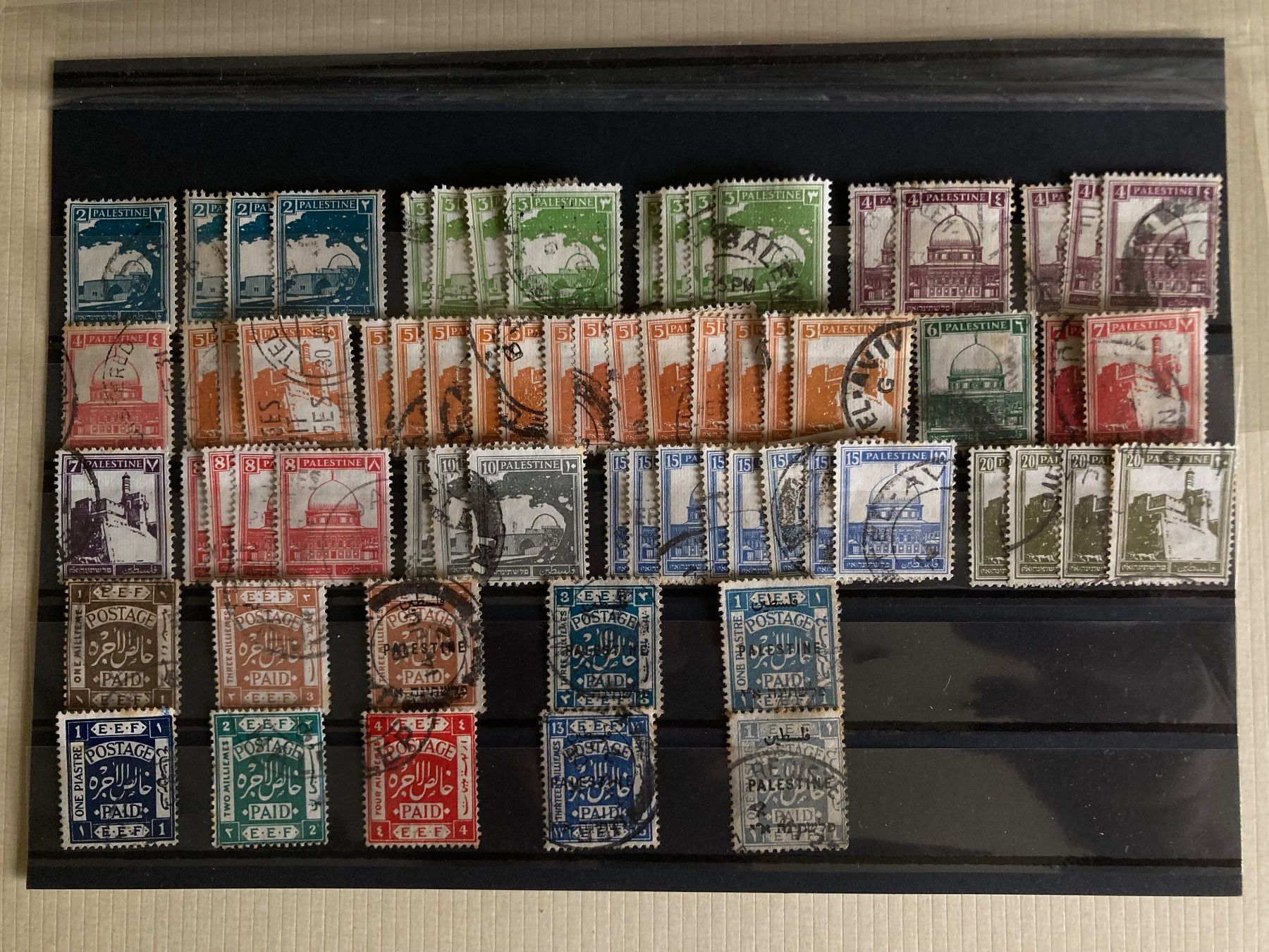Tous les timbres: Petit lot - Timbres-poste - Palestine – D'occasion à Orvin par Pyaeschli