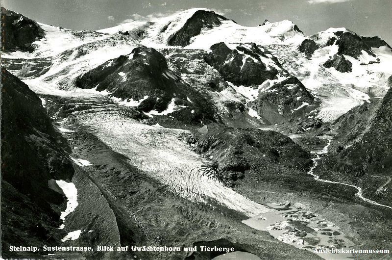 Cartoline postali: Susten - Steinalp + ca. 1955 – Usato da Emmenbrücke venduto da teestube