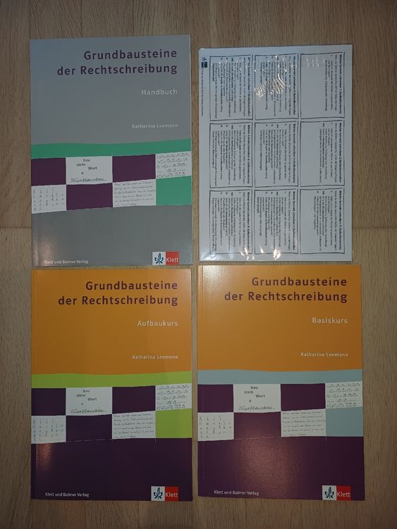 Grundbausteine der Rechtschreibung, Set (Neu (gemäss Beschreibung)) in