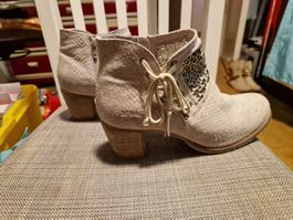 Stiefelette aus Leder Gr. 39