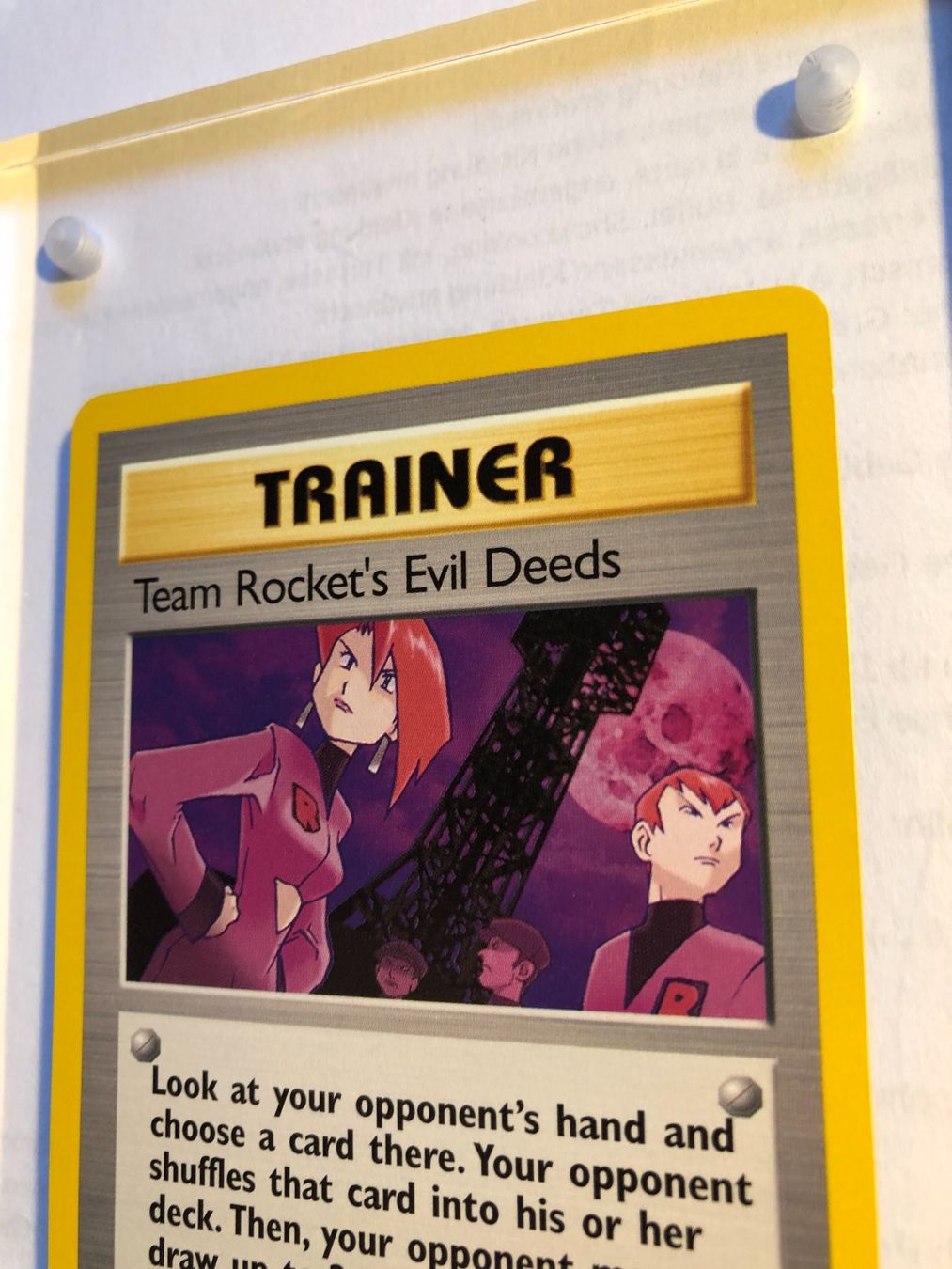 Carte collezionabili: Team Rocket's Evil Deeds 1st (unc.)Neo Destiny -MINT- ab 1.- – Usato da Giubiasco venduto da dan_pr8b 3