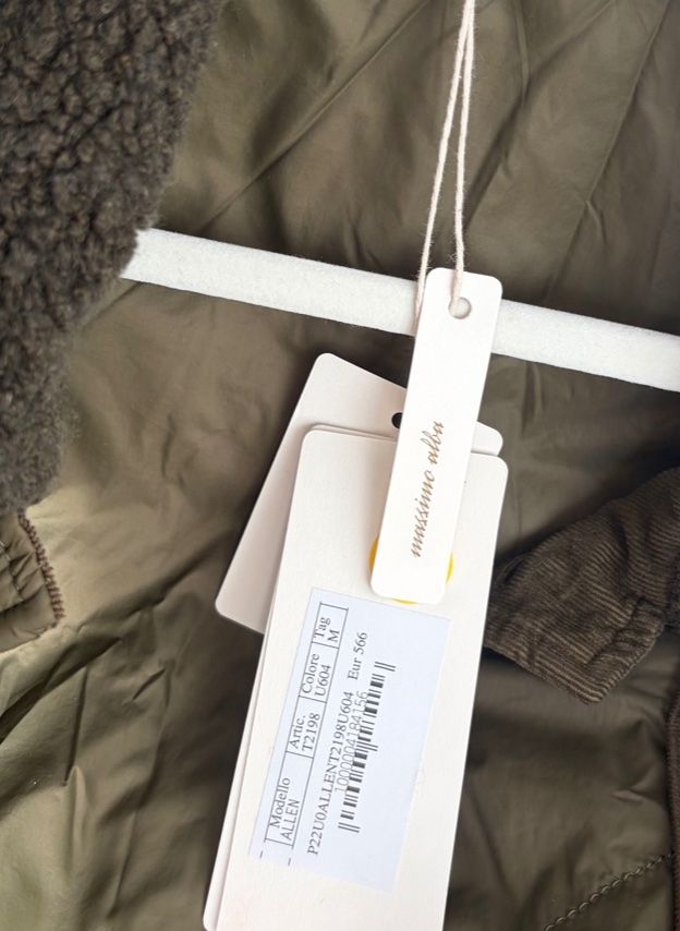 Jacken: MASSIMO ALBA OLIVE QUILTED TEDDY JACKET M – Neu (gemäss Beschreibung) aus Zürich von jdp99 3