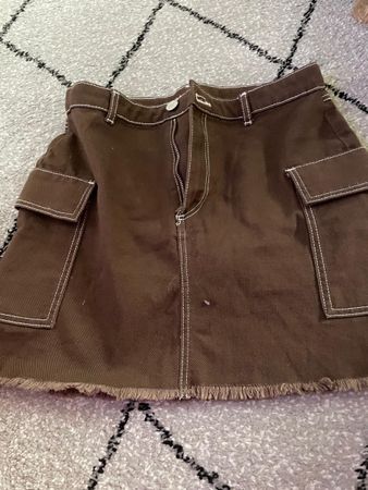 Jupe fille 158 brune H&M