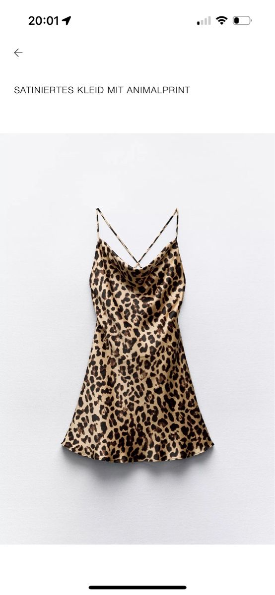 Zara Kleider: Zara Animalprint Keid- Gr S – Neu (gemäss Beschreibung) aus Meilen von ninifee20