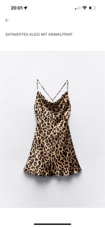 Zara Animalprint Keid- Gr S
