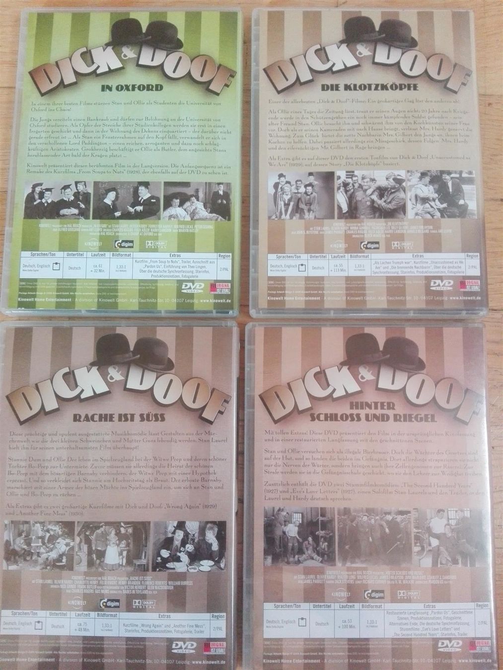 Tutti i DVDs: Dick & Doof  (Collection 1)    -De & En- – Usato da St.Gallen venduto da elk2023 3