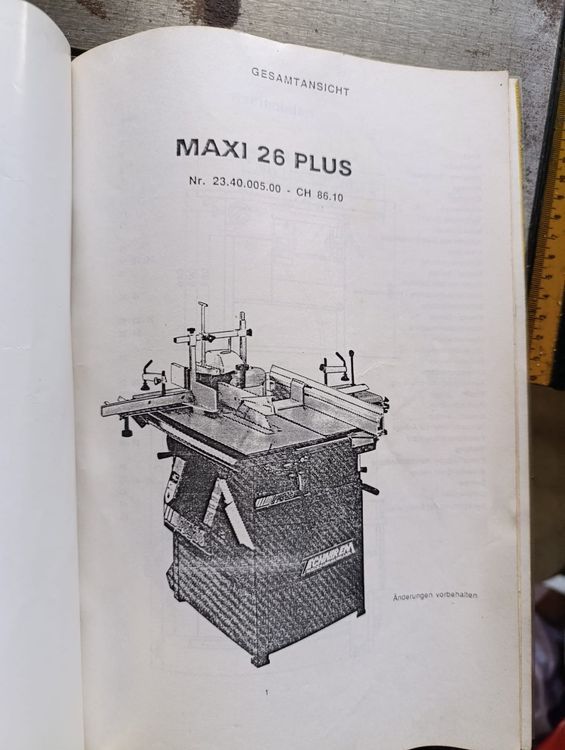 Tutte le macchine: Kombi-Holzbearbeitungsmaschine – Usato da Minusio venduto da brindisi150 4