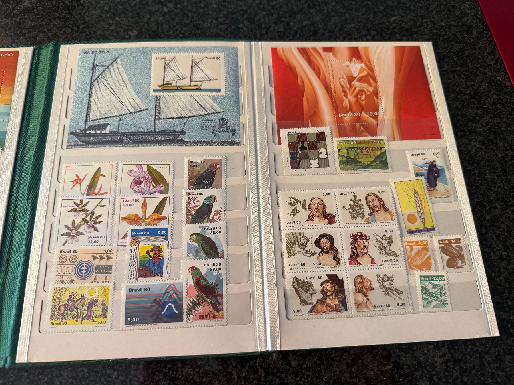 Tous les timbres: Briefmarken Brasilien 1980 – Neuf (Voir description) à Stäfa par Cinderalla 1