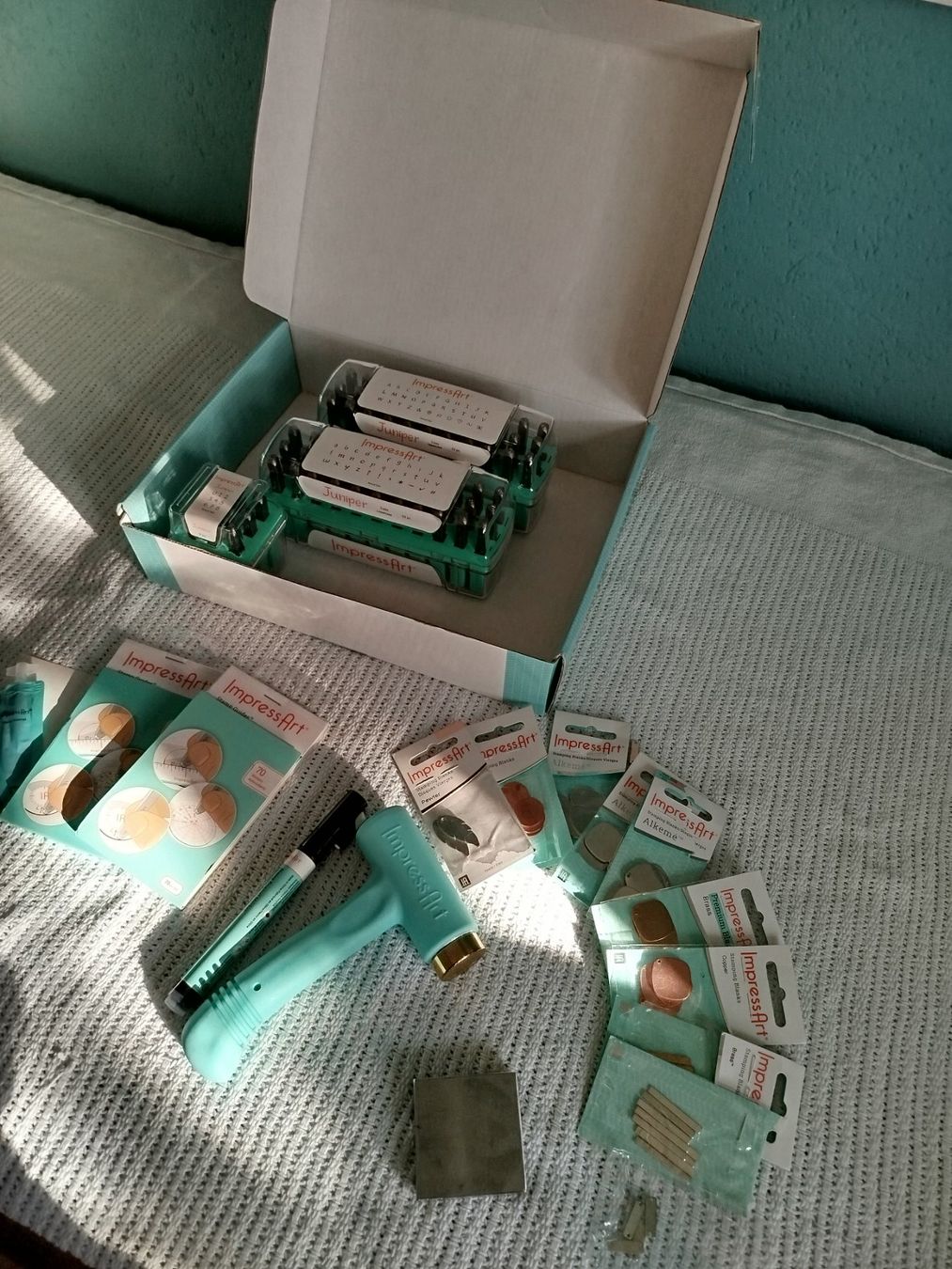Timbri: ImpressArt Letter Set Bundle Juniper, Hand Stamping Set! – Usato da Gränichen venduto da karthu 2