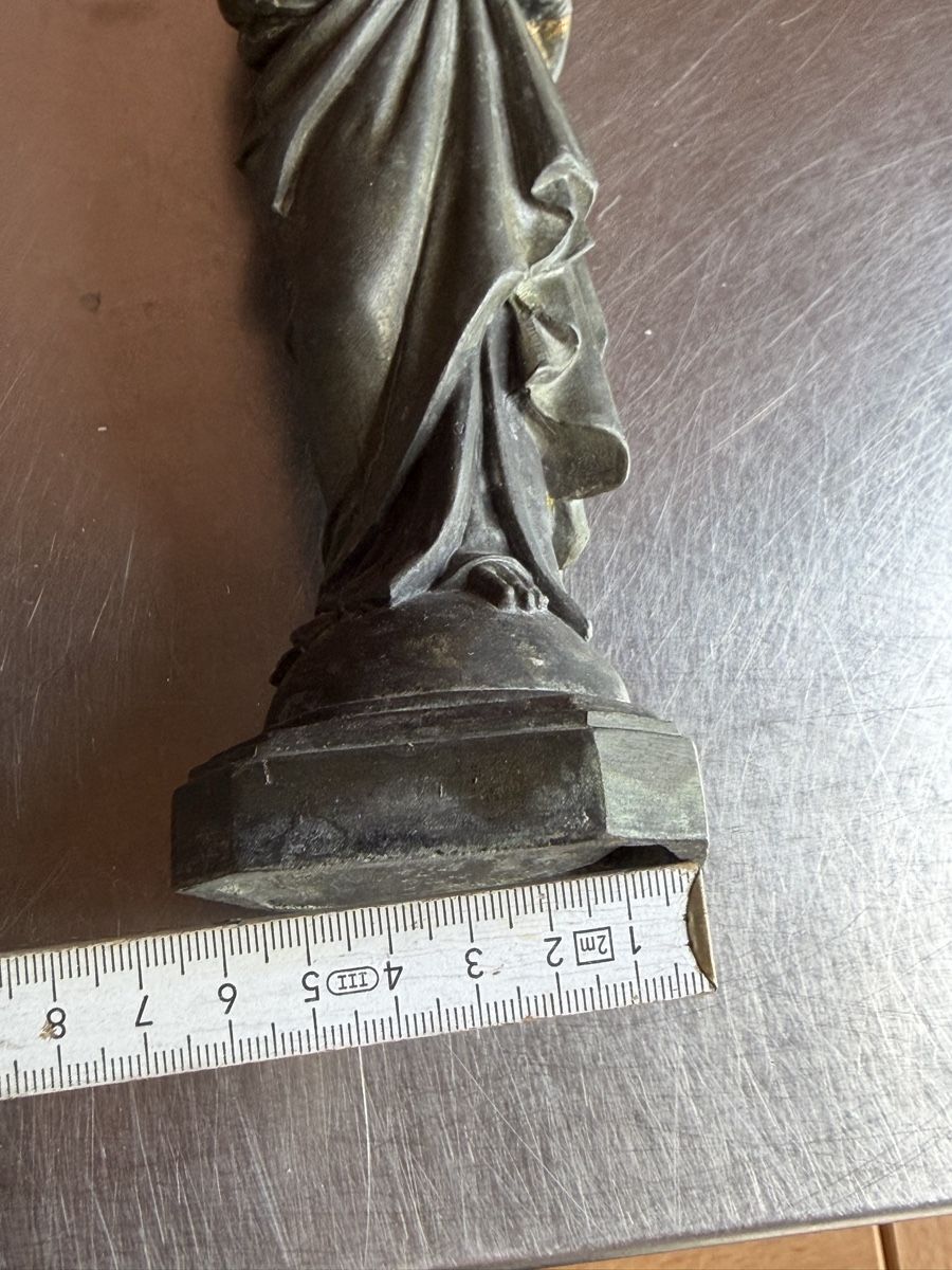 Sculture & Statue: Figur Skulptur Madonna mit Kind Bronze – Usato da Deitingen venduto da Himhip 5