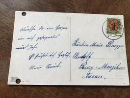 Ansichtskarte Pro Patria Briefmarke 1923