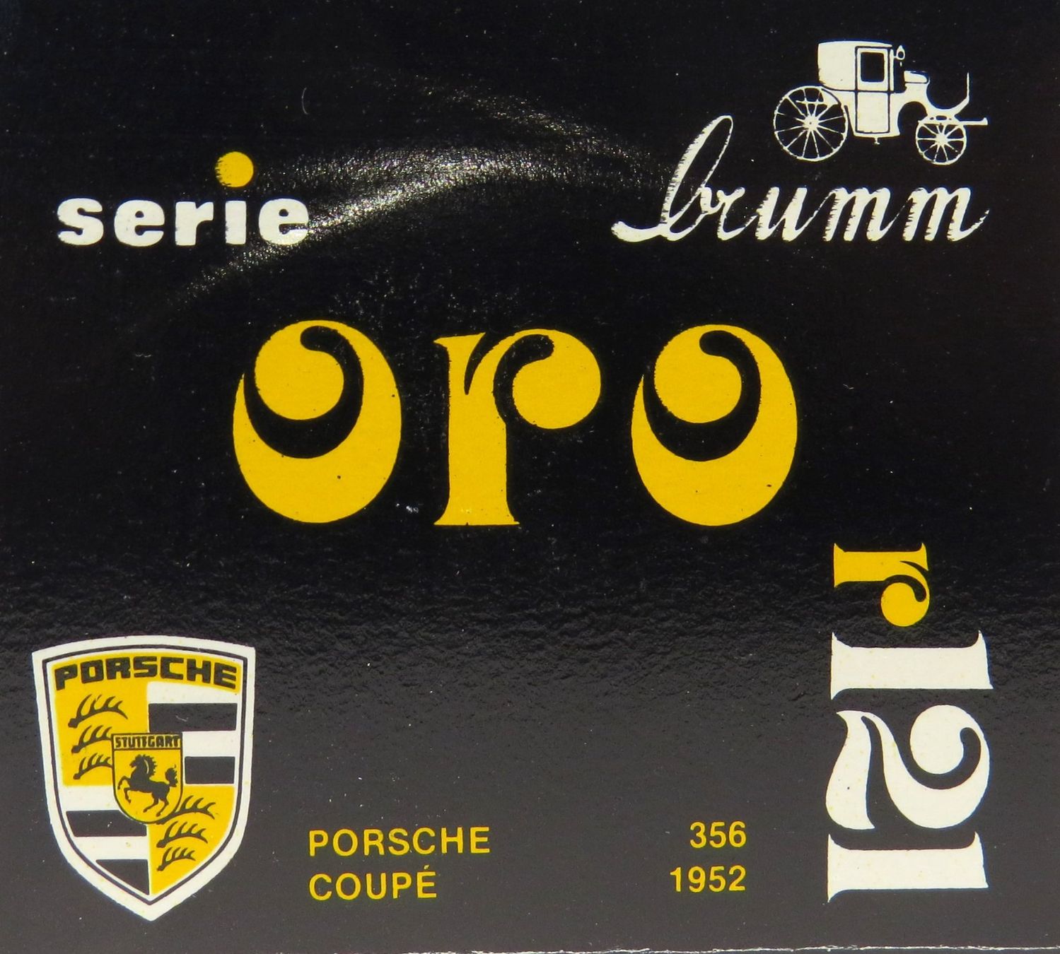Porsche Modellautos: 1:43 Porsche 356 Coupe 1952 – Neu und originalverpackt aus Ettingen von Burago 3