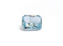 Aquamarin-2.08 ct-Prinzessschliff-Natural-Idar-Oberstein