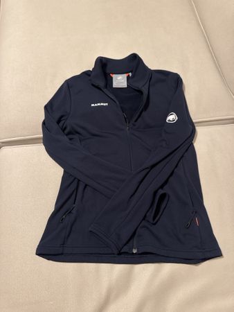 Mammut Navy Fleece Jacket - Perfect for Autumn Hikes
