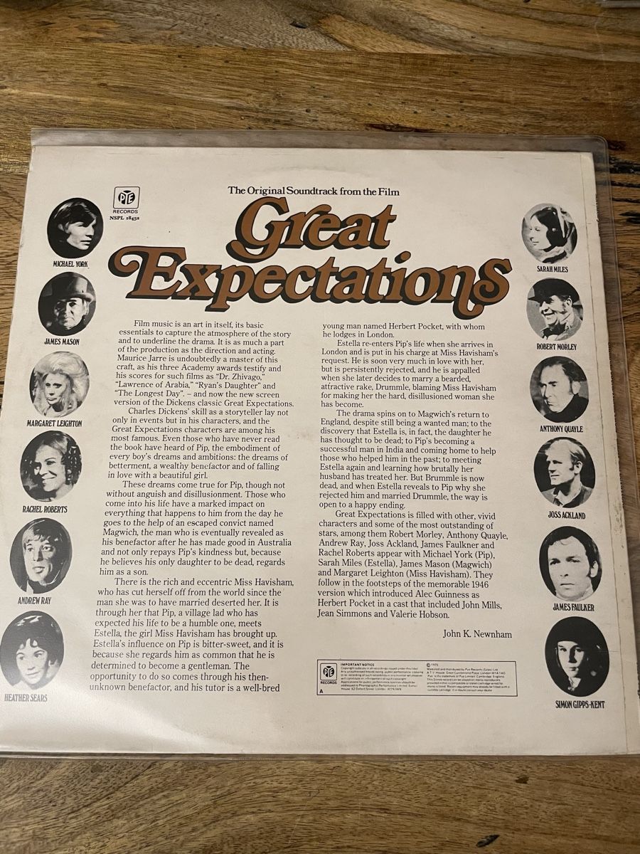 Dischi in vinile: Great Expectations - Maurice Jarre – Usato da Hombrechtikon venduto da baersandro 1