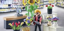 Migros Playmobil "Blumen" sowie "Lastenvelo"