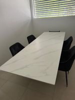 Table à rallonge en céramique