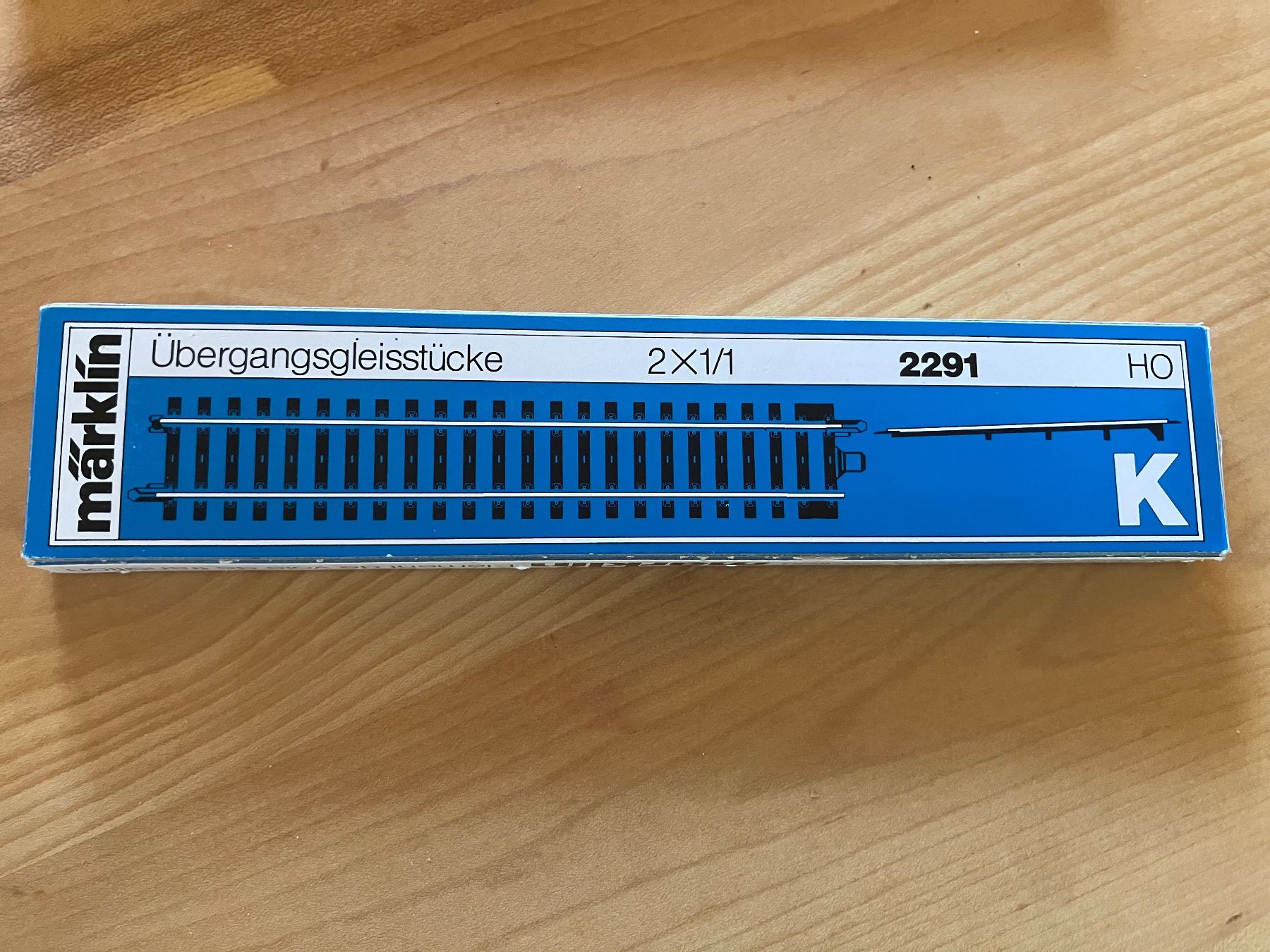 Märklin Modellini di ferrovie: Uebergangsgleisstück 2291 – Nuovo (secondo la descrizione) da Mont Tramelan venduto da Oktober1958